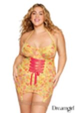 Picture of DG13407 - Pink-Neon Yellow